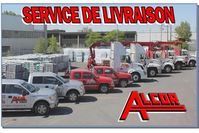 Livraison sur chantier, à domicile et même sur le toit ! Livraison sur chantier, à domicile et même sur le toit !