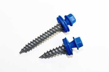 Heron Blue Sheet Metal Screws