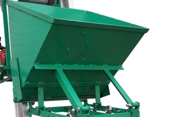 Gravel Bucket for Ladder Hoist