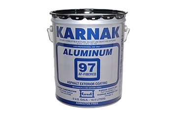 97 AF Enduit de toit en aluminium fibreux