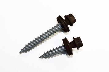 Dark Brown Sheet Metal Screws
