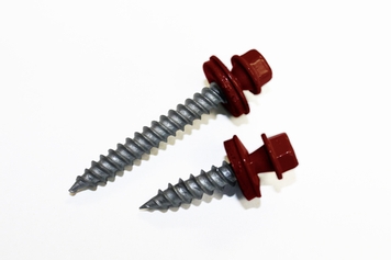 Tile Red Sheet Metal Screws